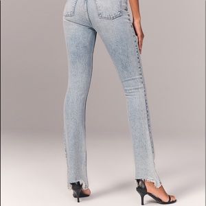 Abercrombie & Fitch 90’s High Rise Acid Wash Skinny Jeans